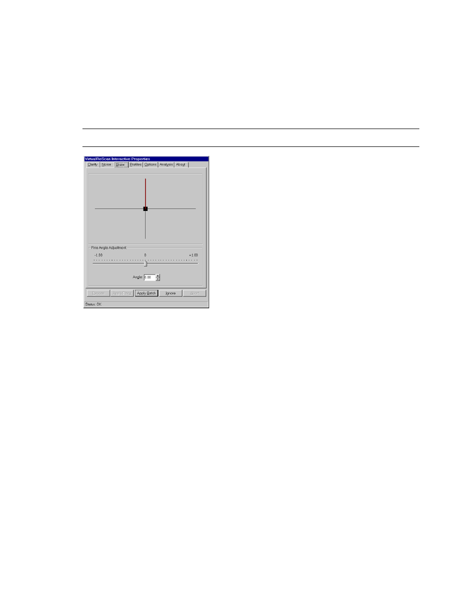 Using the skew tab | Ricoh G413 User Manual | Page 33 / 47