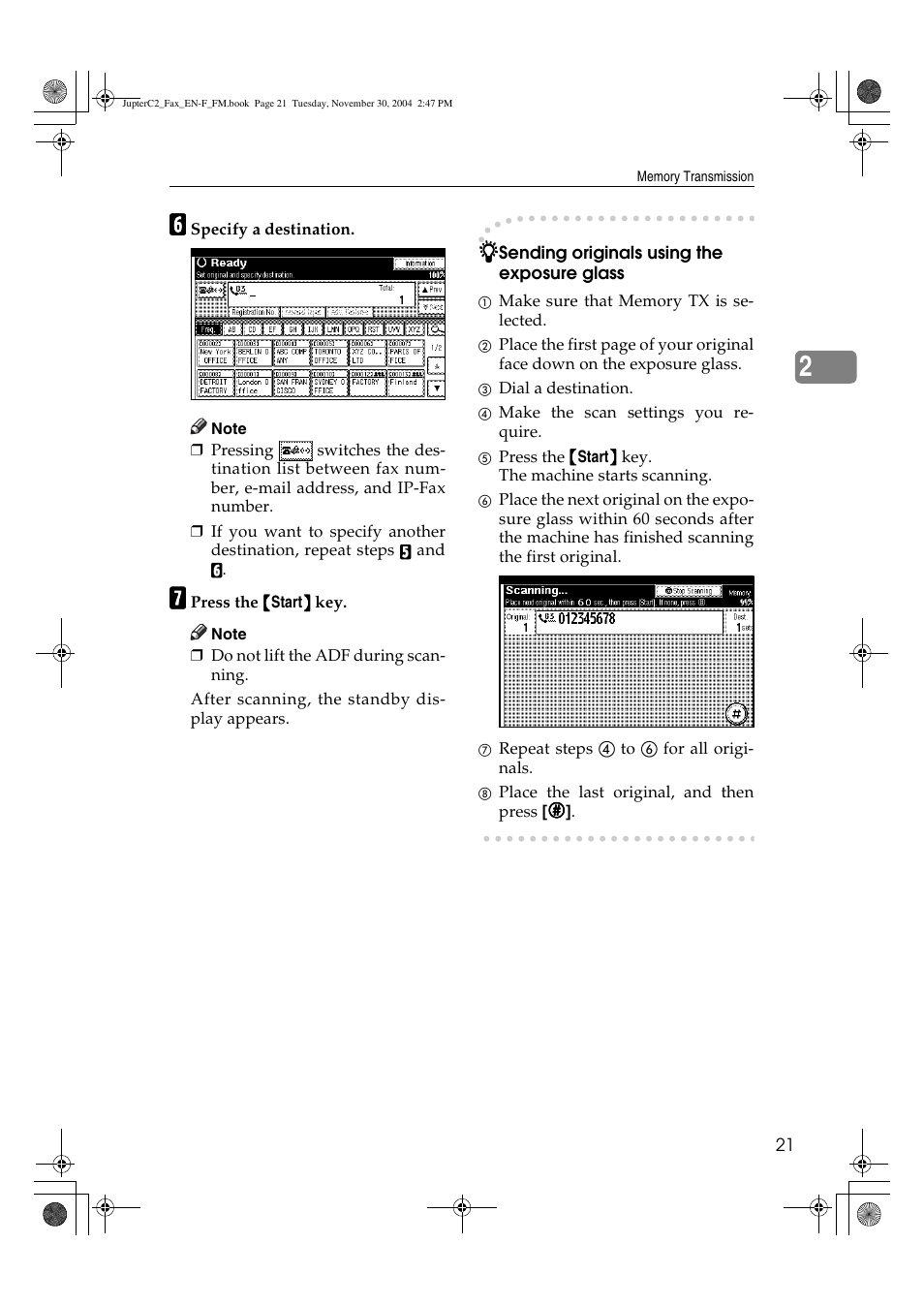 Ricoh 3245 User Manual | Page 29 / 108