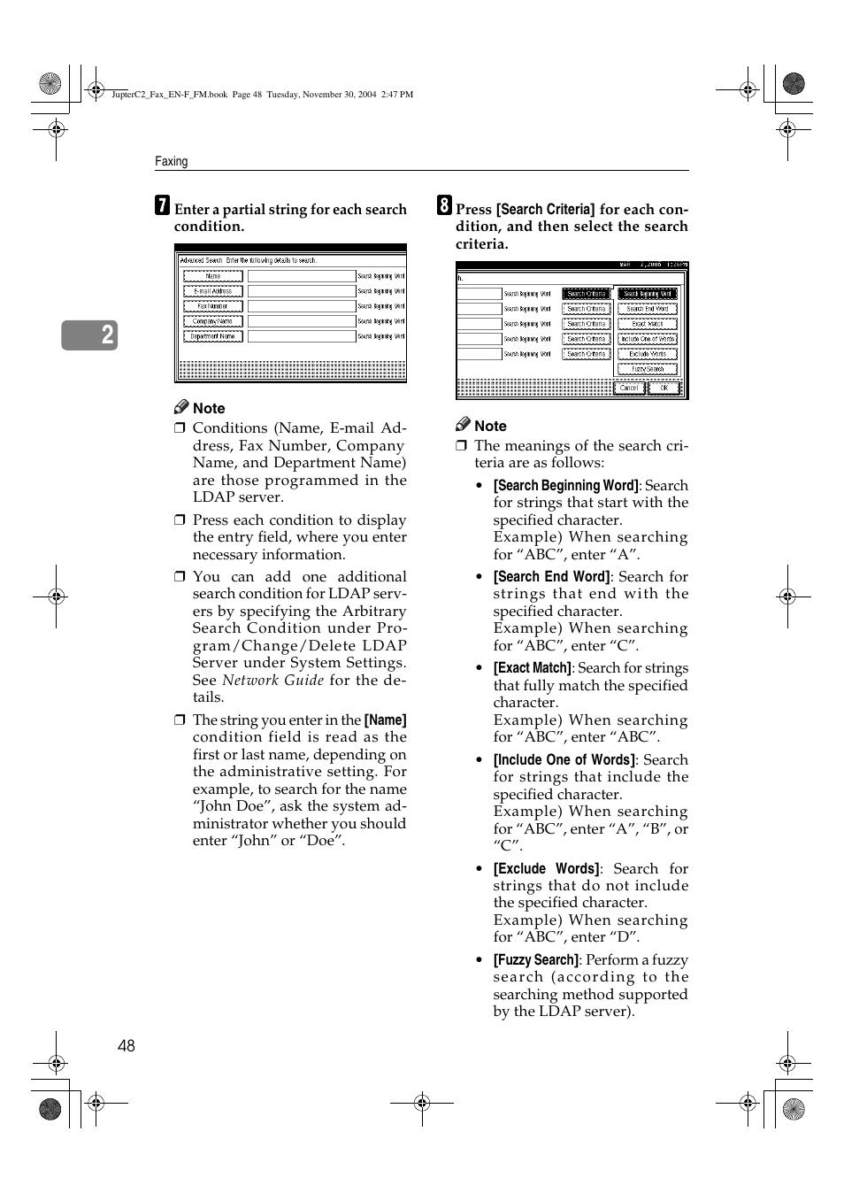 Ricoh 3245 User Manual | Page 56 / 108