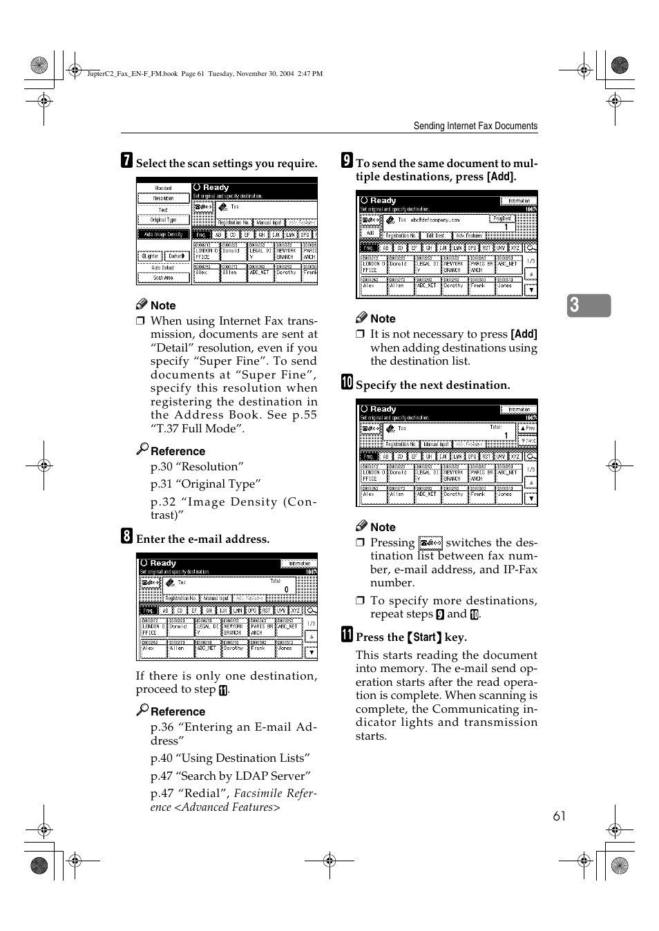 Ricoh 3245 User Manual | Page 69 / 108