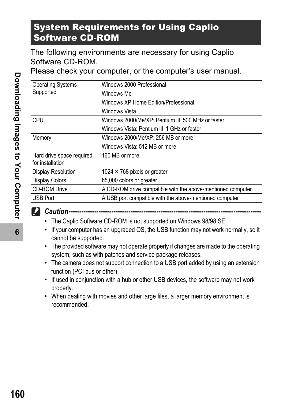 Ricoh Caplio R7 User Manual | Page 162 / 202
