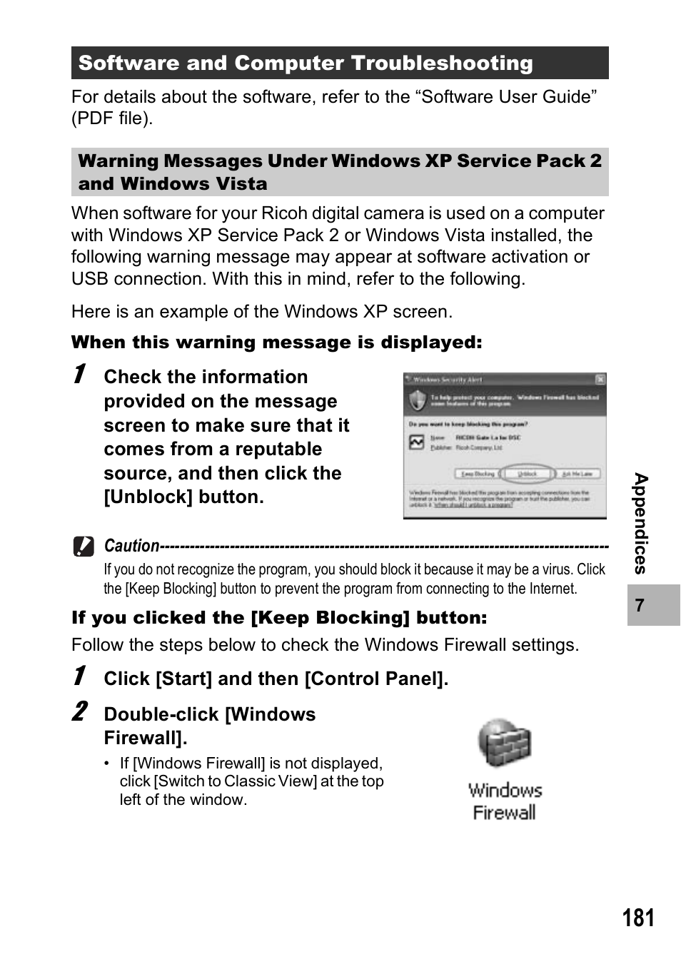 Ricoh Caplio R7 User Manual | Page 183 / 202