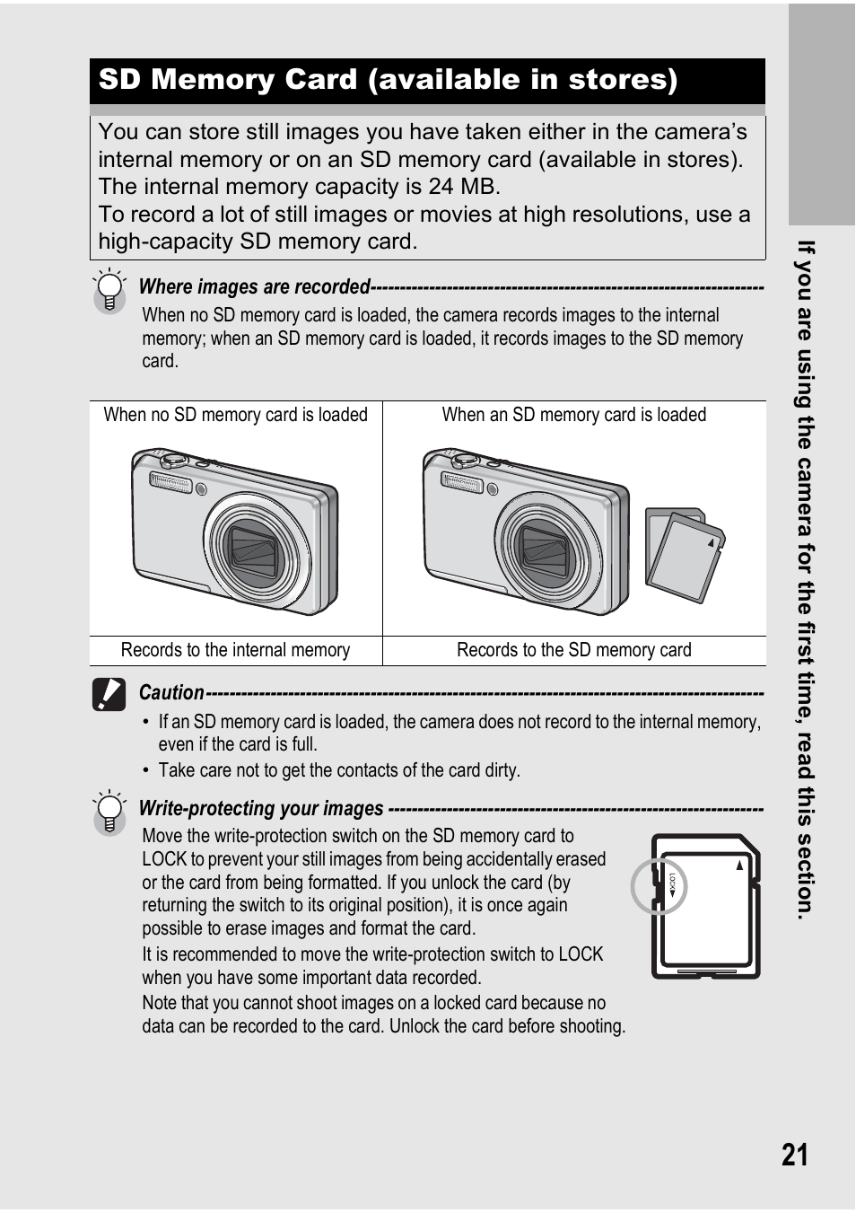 Ricoh Caplio R7 User Manual | Page 23 / 202