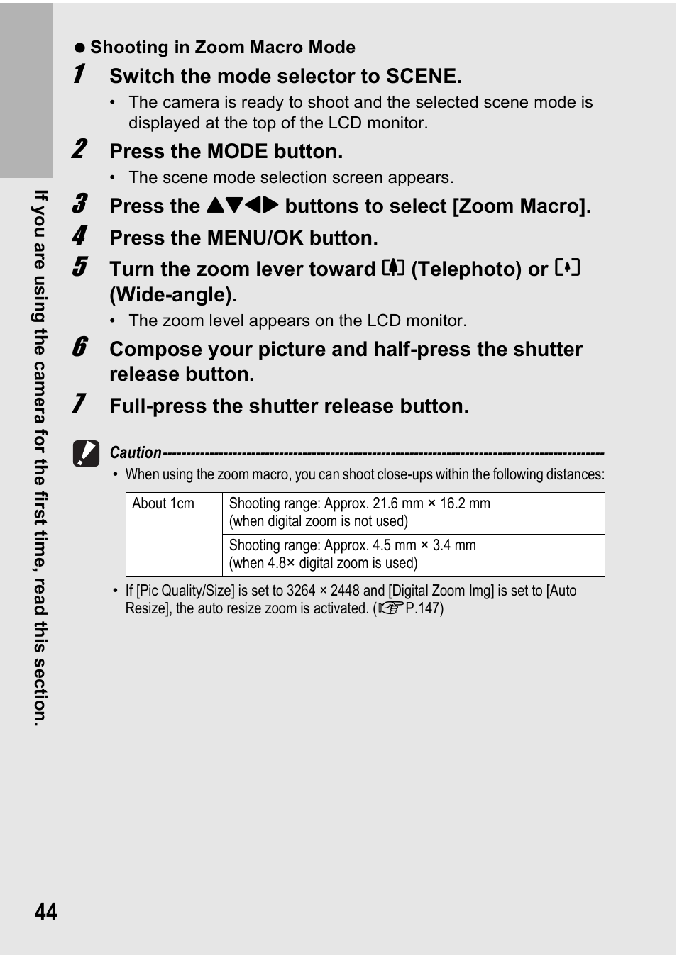 Ricoh Caplio R7 User Manual | Page 46 / 202