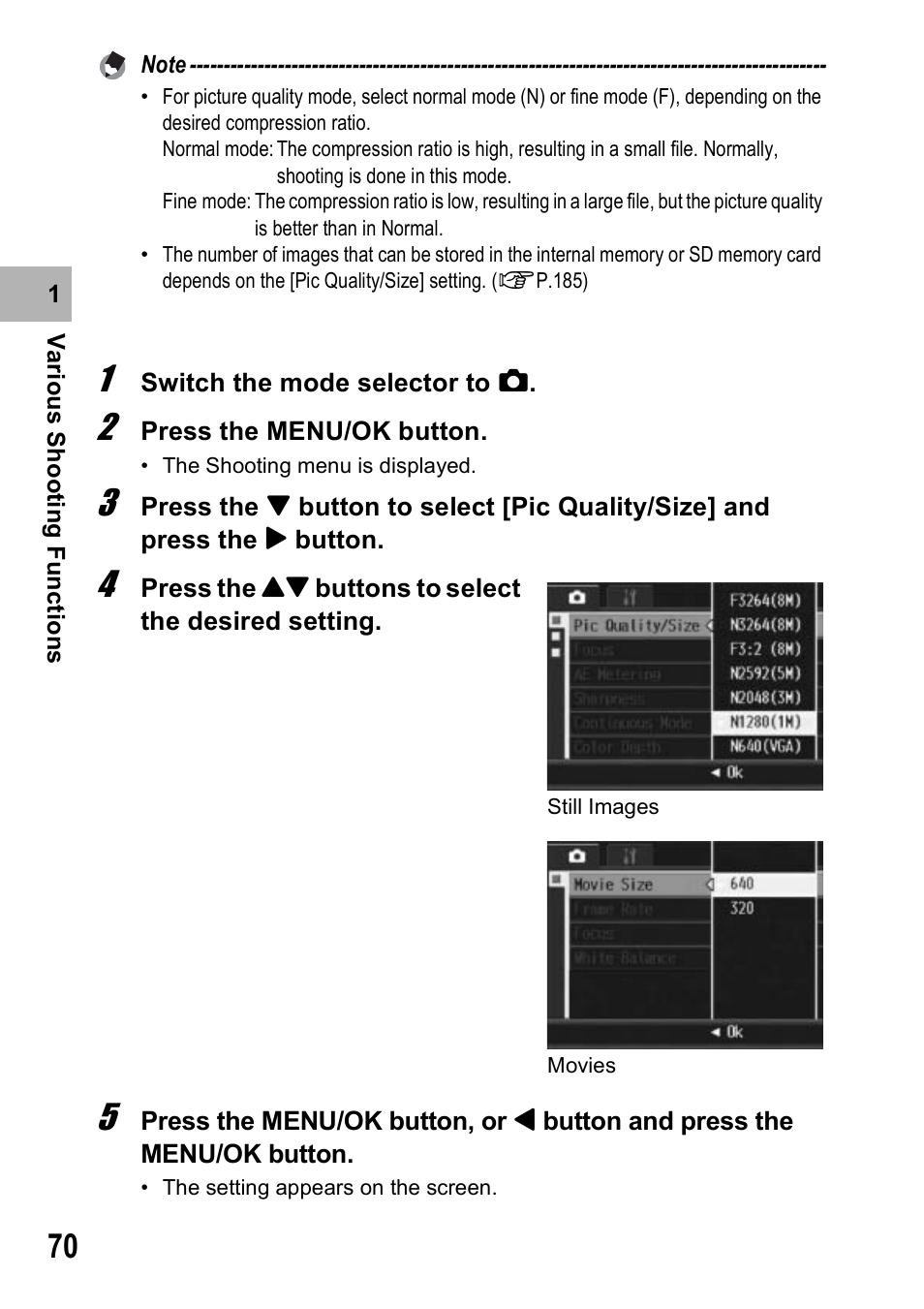 Ricoh Caplio R7 User Manual | Page 72 / 202