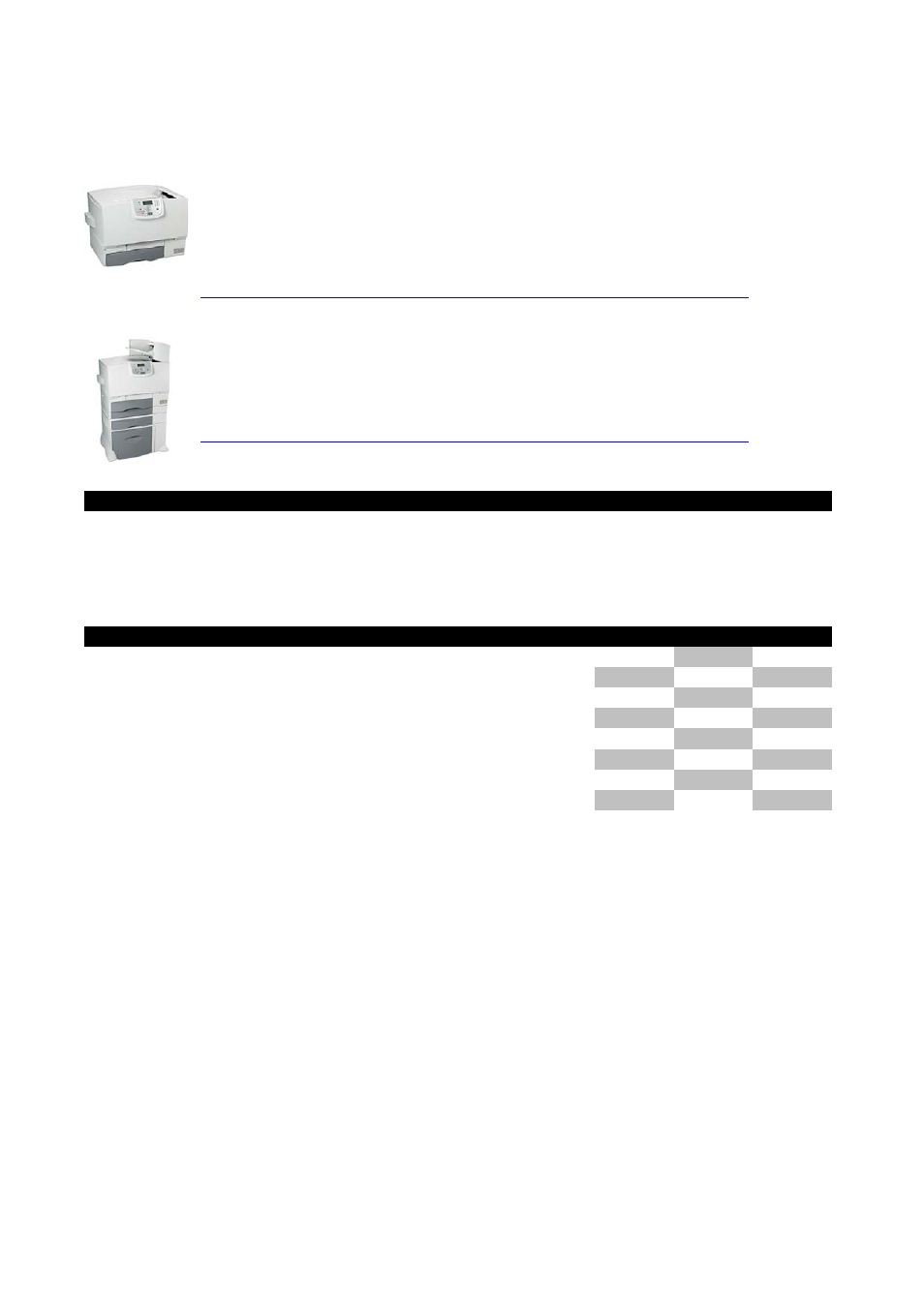 Infoprint solutions colour a4 mid-range printers | Ricoh M40 User Manual | Page 18 / 49