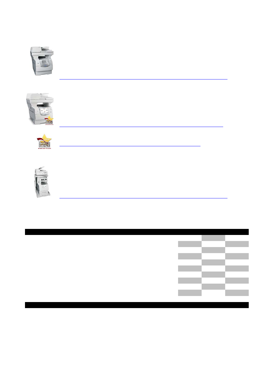 Infoprint solutions multifunction printers - a4 | Ricoh M40 User Manual | Page 25 / 49