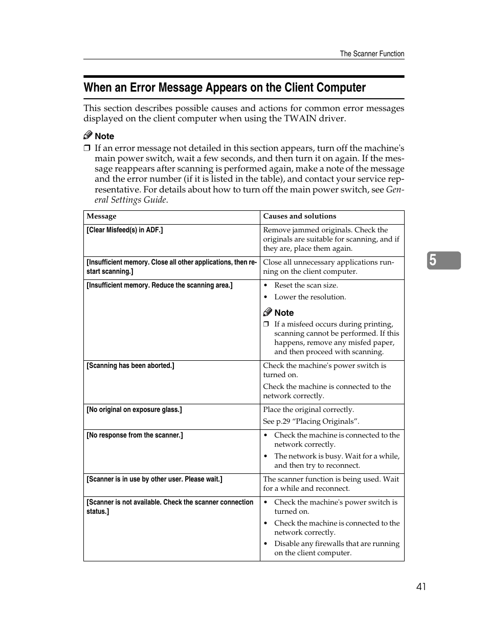 Ricoh Printer/Scanner User Manual | Page 47 / 56