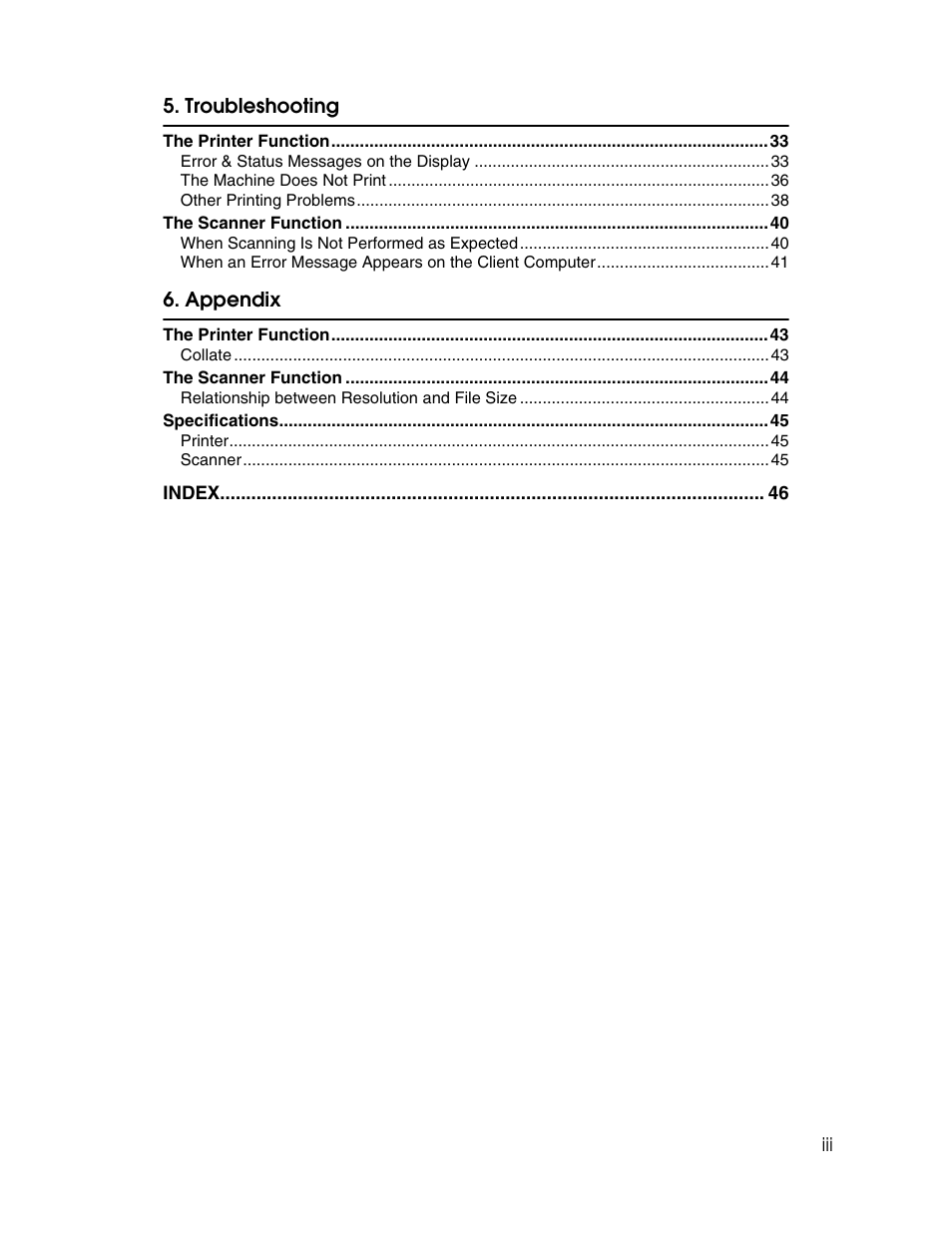 Ricoh Printer/Scanner User Manual | Page 5 / 56