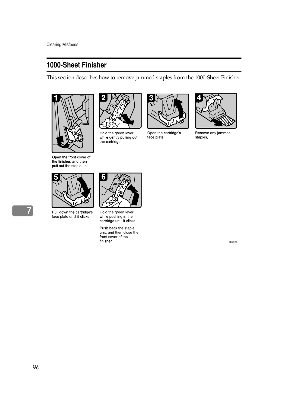 1000-sheet finisher | Ricoh Aficio IS 2425 User Manual | Page 104 / 114