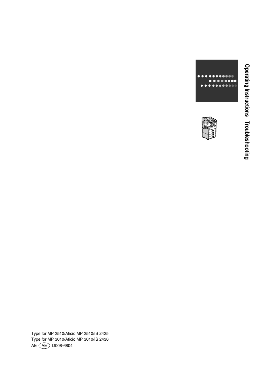 Ricoh Aficio IS 2425 User Manual | Page 114 / 114