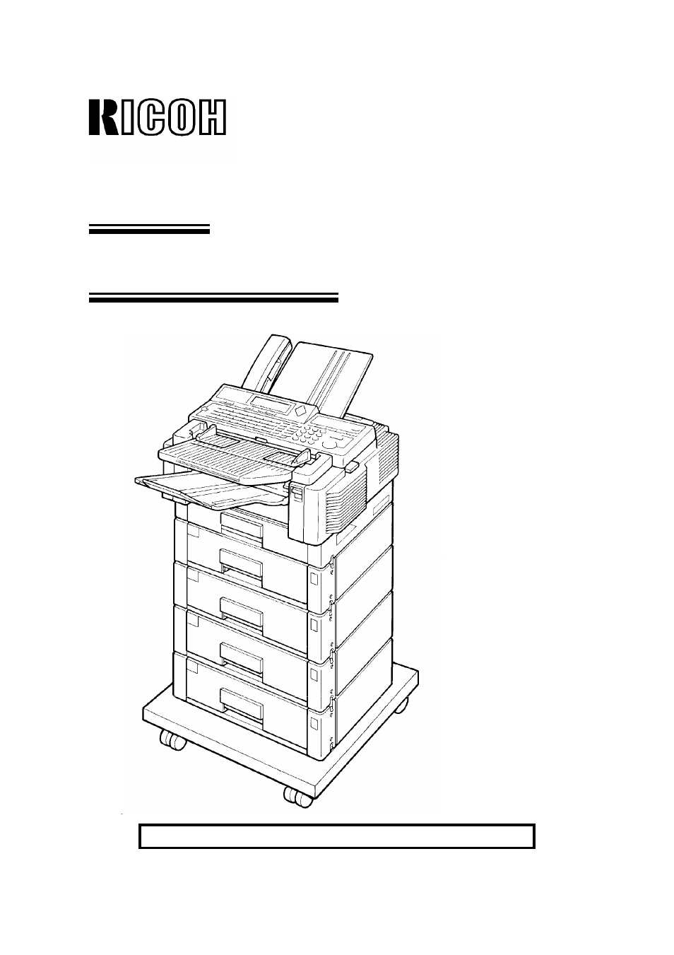 Ricoh FAX4500L User Manual | 153 pages