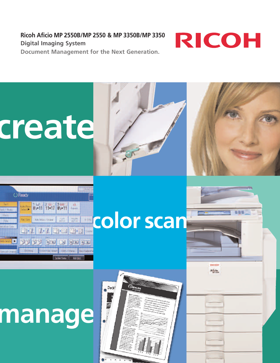 Ricoh MP 3350B User Manual | 6 pages