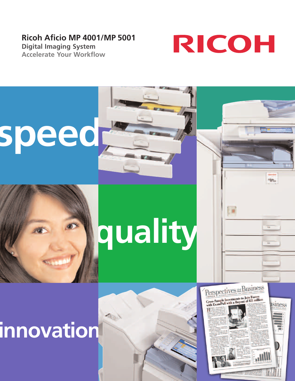Ricoh MP 4001 User Manual | 6 pages