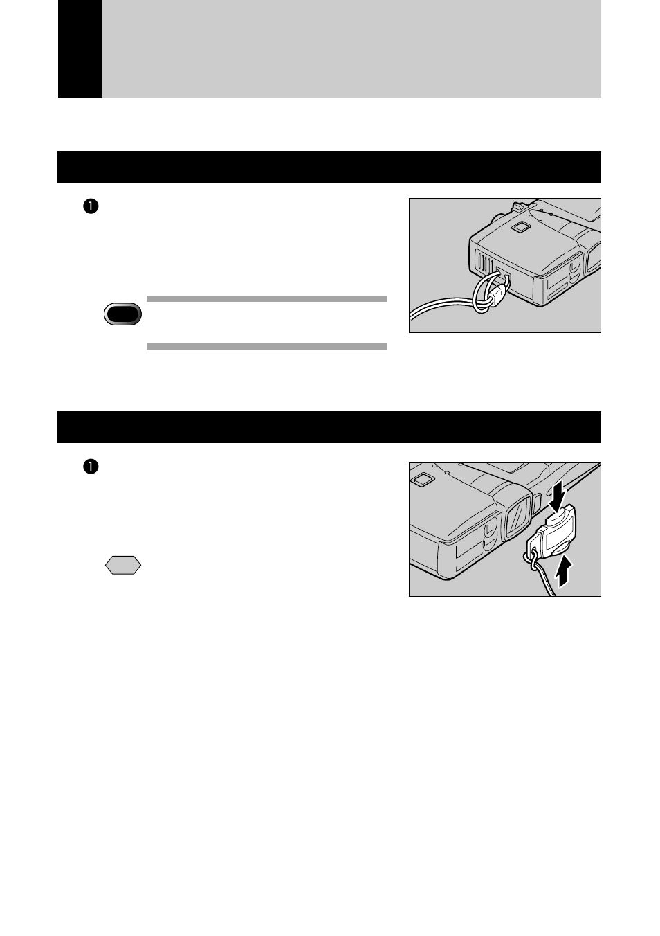Before using the camera, Attaching the wrist strap, Attaching the lens cap | Ricoh RDC-i500 User Manual | Page 16 / 24