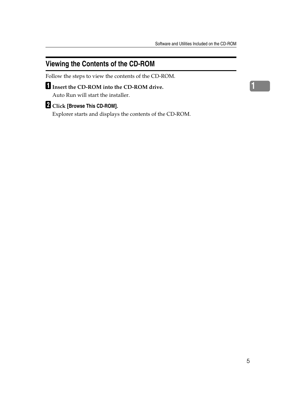 Viewing the contents of the cd-rom | Ricoh AP2610N User Manual | Page 19 / 472