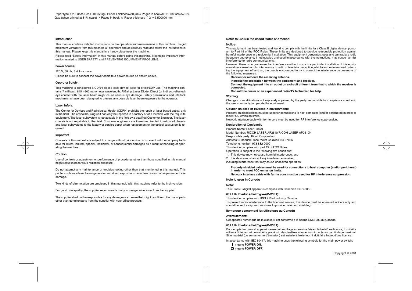 Ricoh AP2610N User Manual | Page 2 / 472