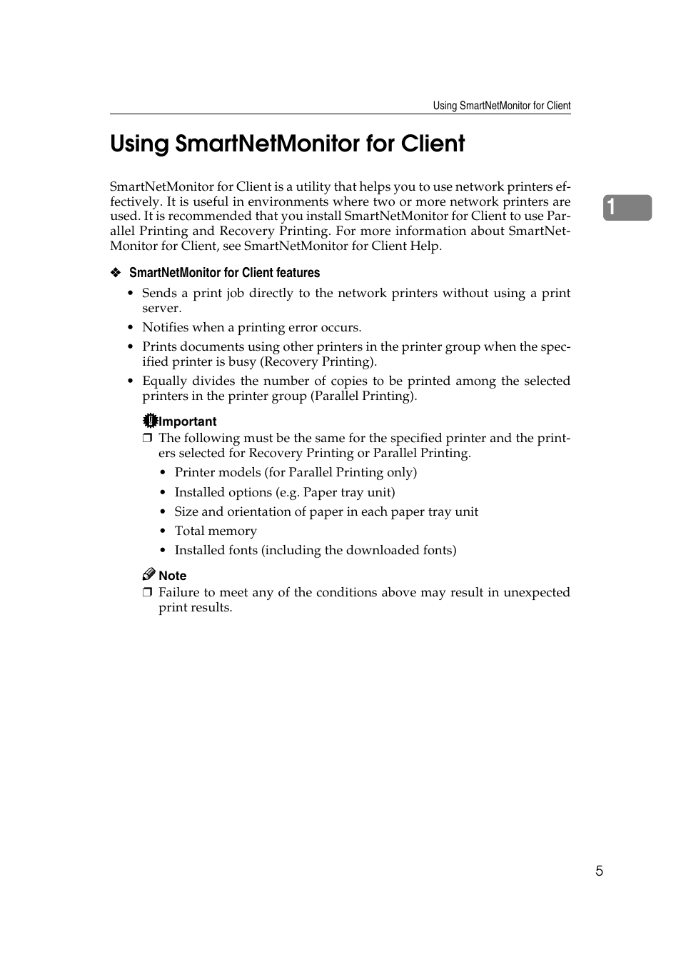 Using smartnetmonitor for client, 1using smartnetmonitor for client | Ricoh AP2610N User Manual | Page 295 / 472