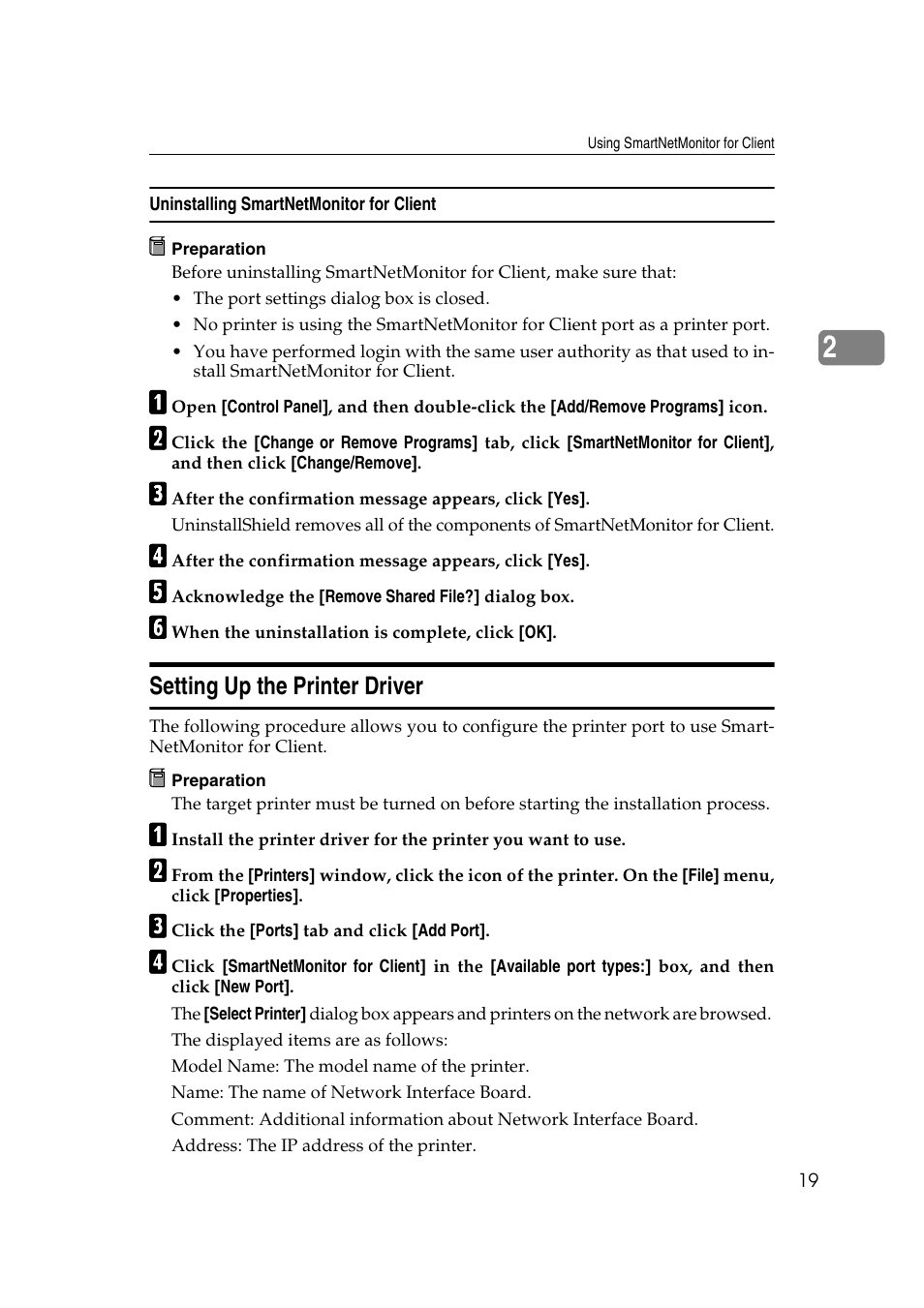 Setting up the printer driver | Ricoh AP2610N User Manual | Page 309 / 472