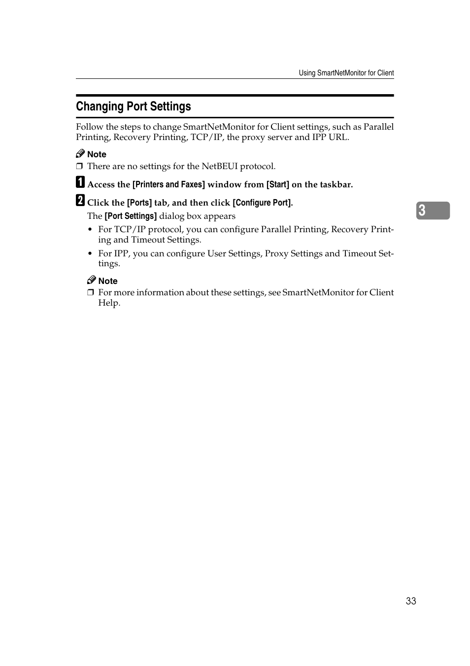 Changing port settings | Ricoh AP2610N User Manual | Page 323 / 472