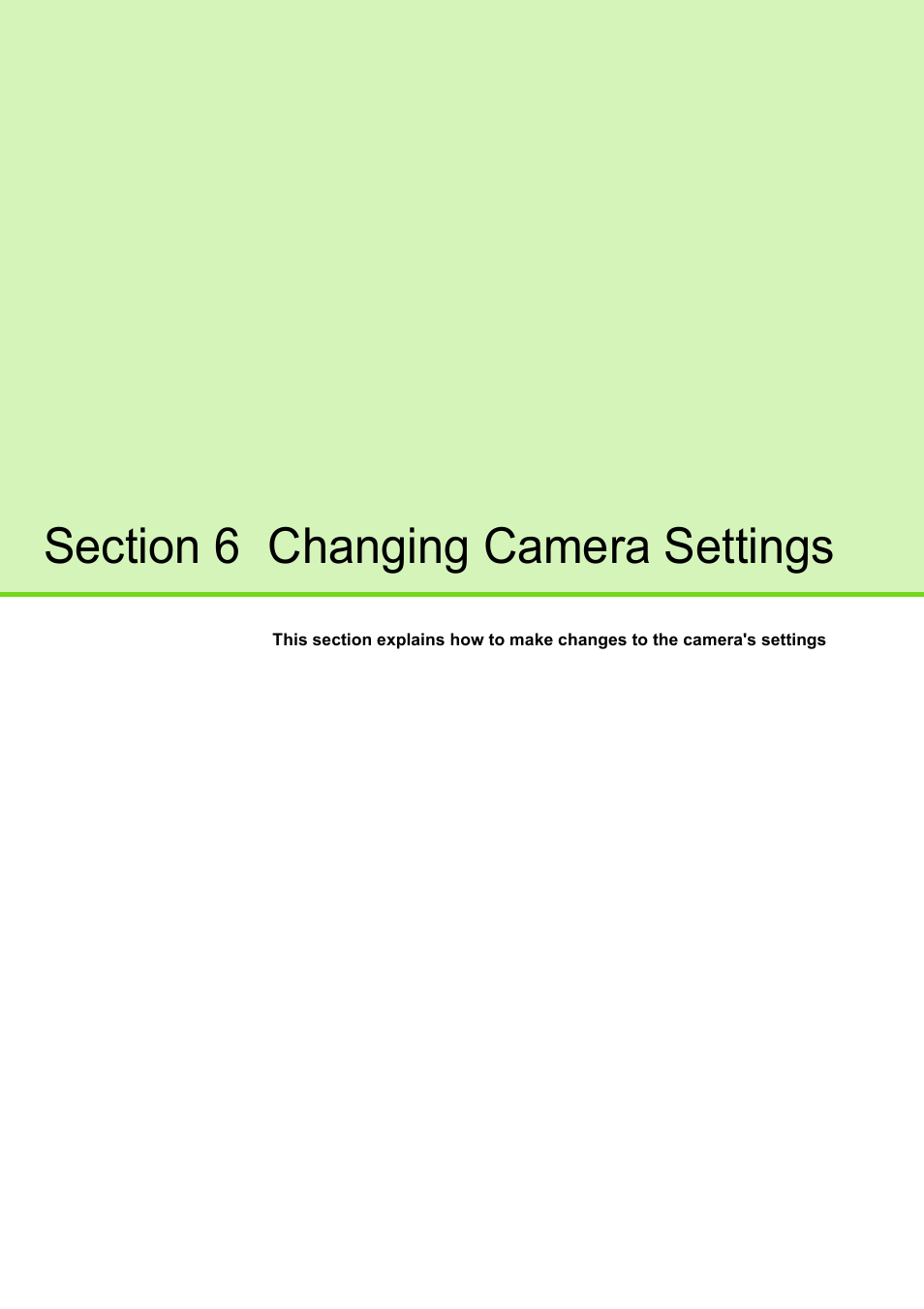 Section 6 changing camera settings | Ricoh CAPLIO G4 WIDE User Manual | Page 113 / 190