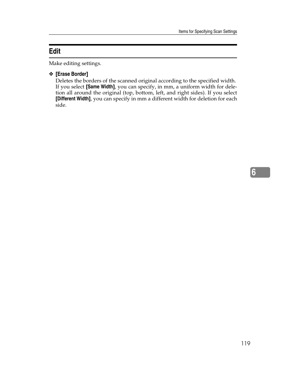 Edit | Ricoh Printer/Scanner Unit Type 8000 User Manual | Page 127 / 174