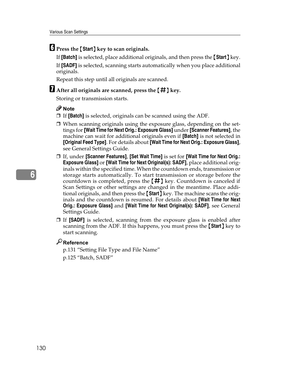 Ricoh Printer/Scanner Unit Type 8000 User Manual | Page 138 / 174