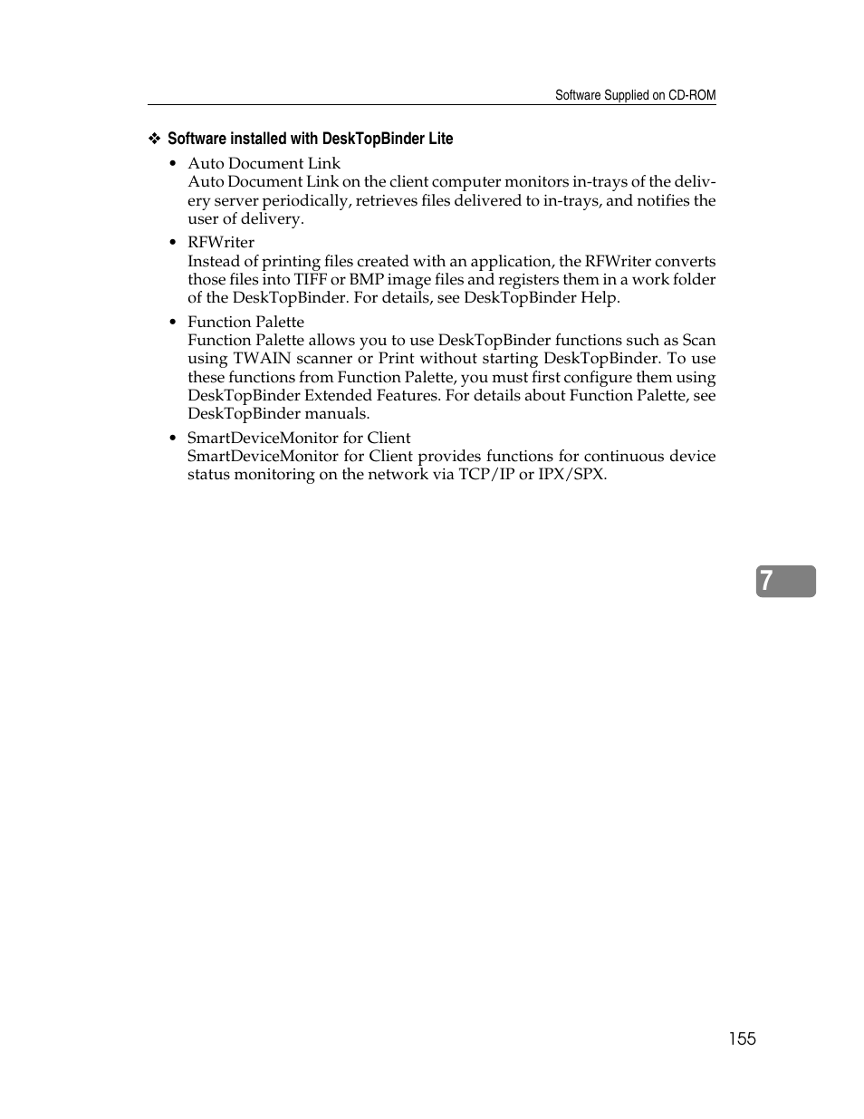 Ricoh Printer/Scanner Unit Type 8000 User Manual | Page 163 / 174