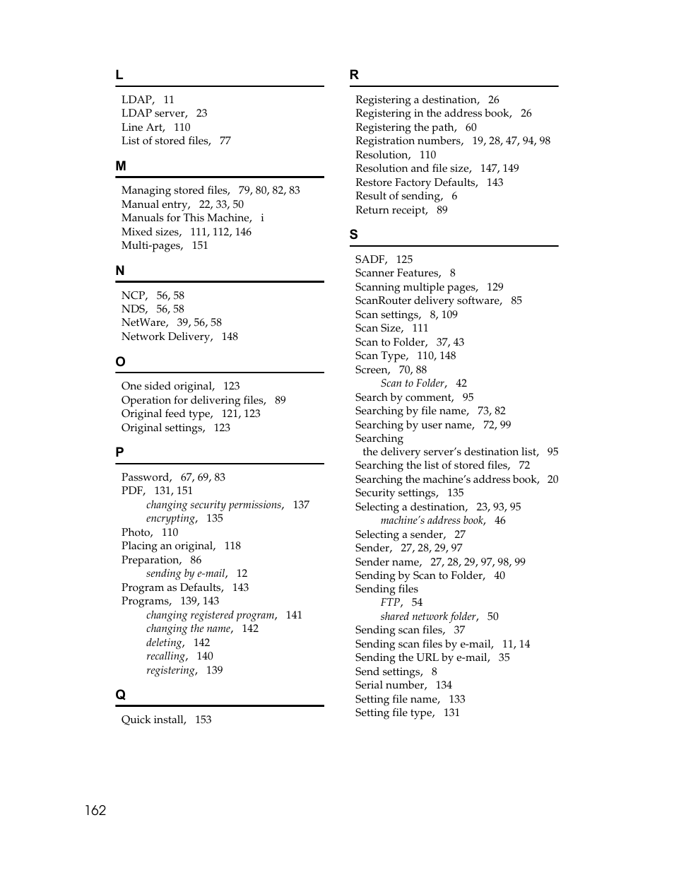 Ricoh Printer/Scanner Unit Type 8000 User Manual | Page 170 / 174