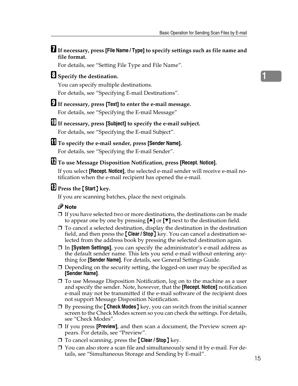 Ricoh Printer/Scanner Unit Type 8000 User Manual | Page 23 / 174