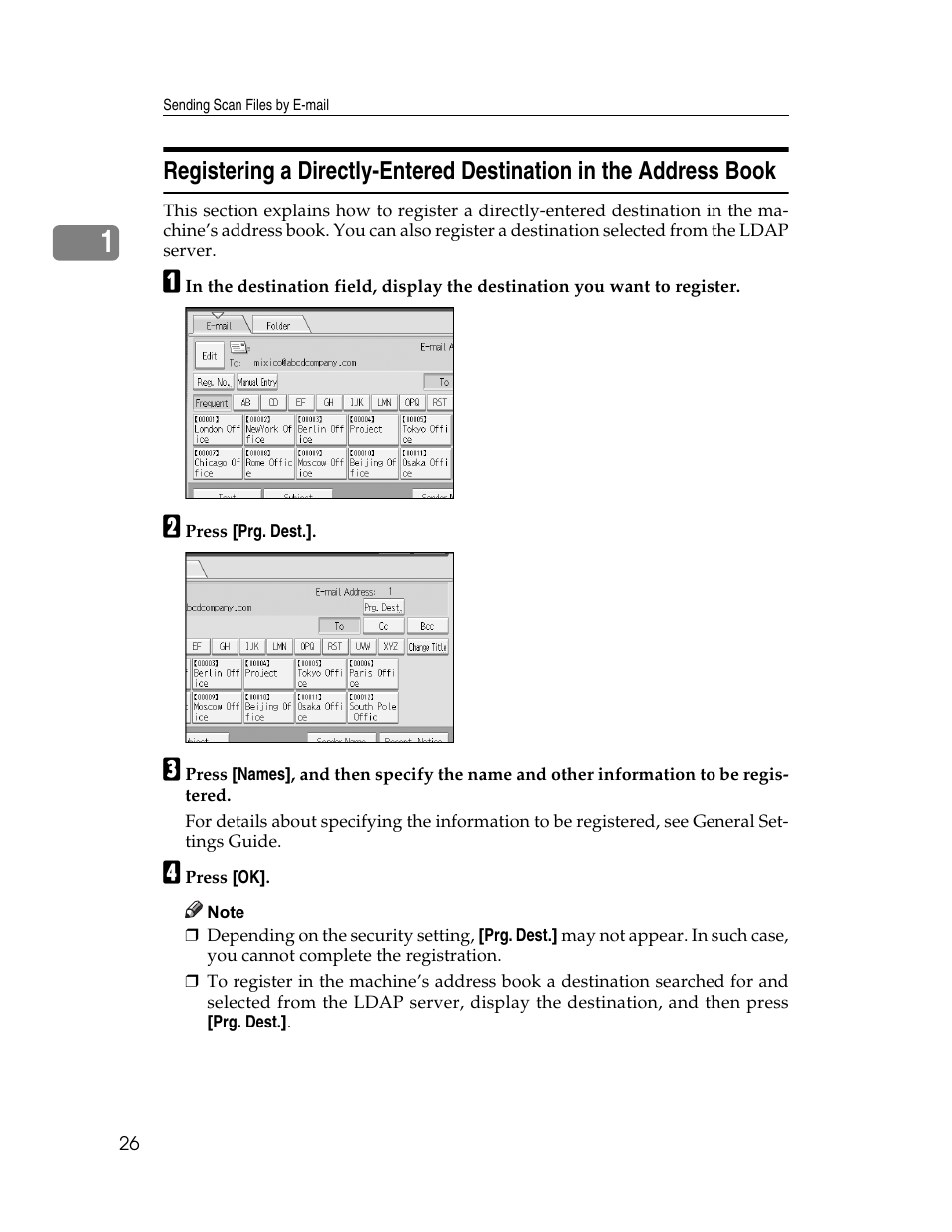 Ricoh Printer/Scanner Unit Type 8000 User Manual | Page 34 / 174