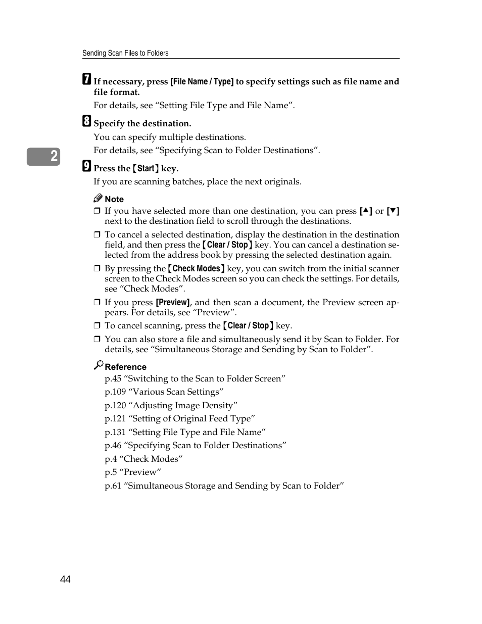 Ricoh Printer/Scanner Unit Type 8000 User Manual | Page 52 / 174