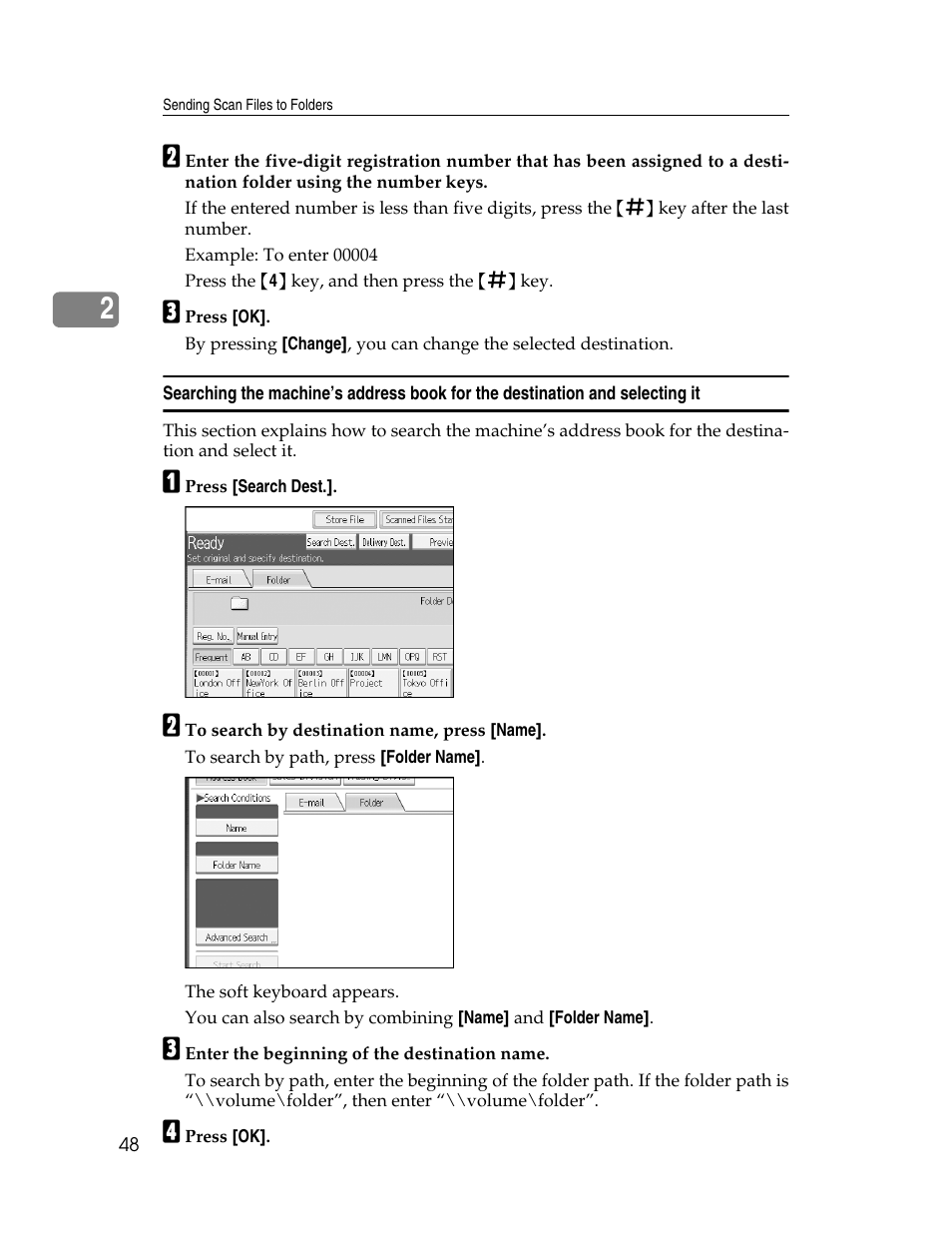Ricoh Printer/Scanner Unit Type 8000 User Manual | Page 56 / 174