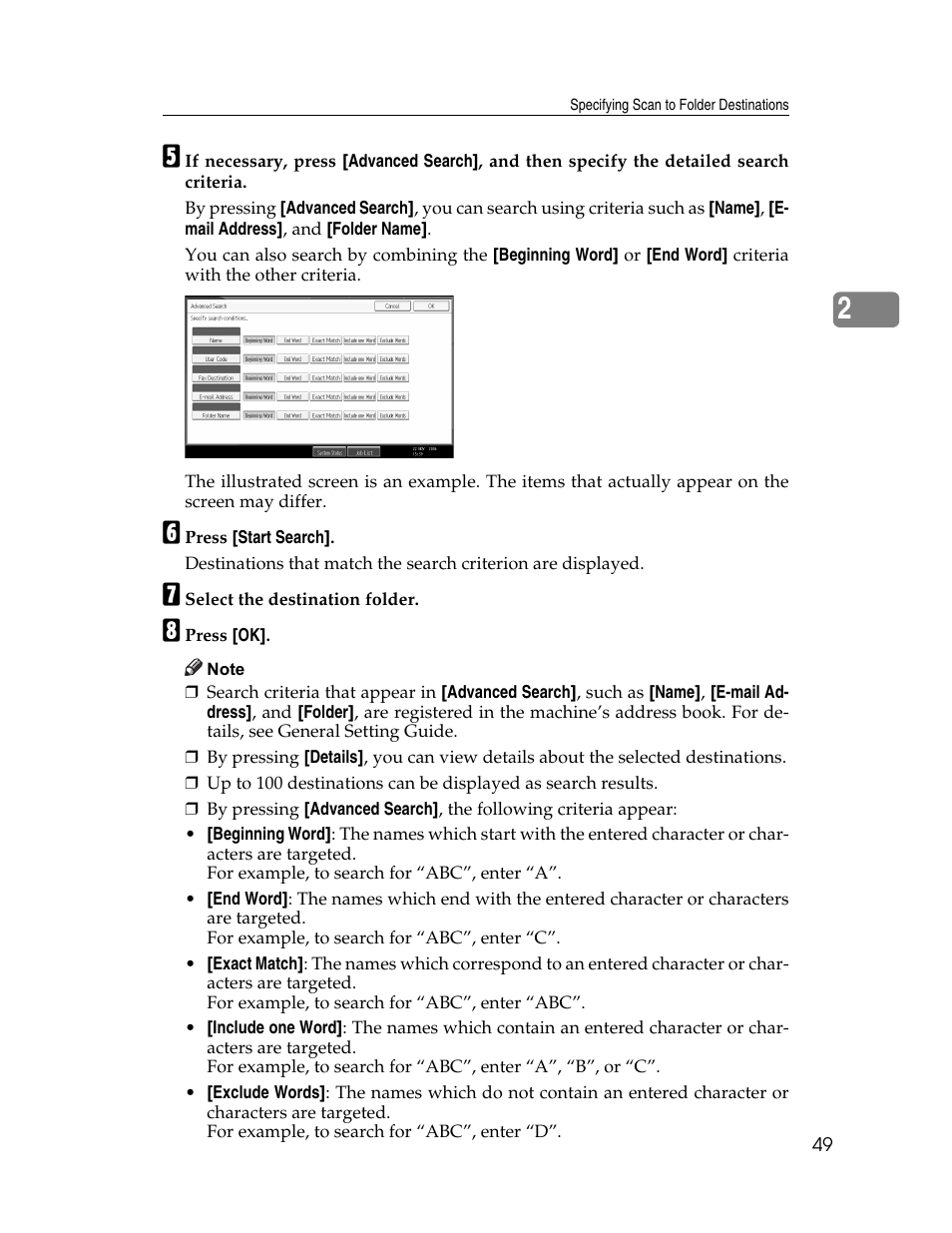 Ricoh Printer/Scanner Unit Type 8000 User Manual | Page 57 / 174