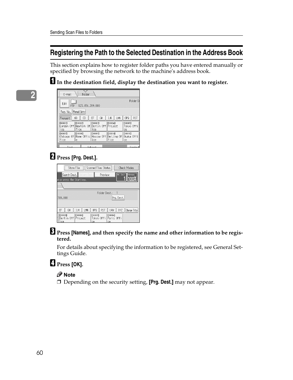 Ricoh Printer/Scanner Unit Type 8000 User Manual | Page 68 / 174