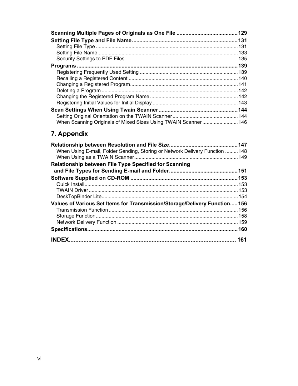 Ricoh Printer/Scanner Unit Type 8000 User Manual | Page 8 / 174