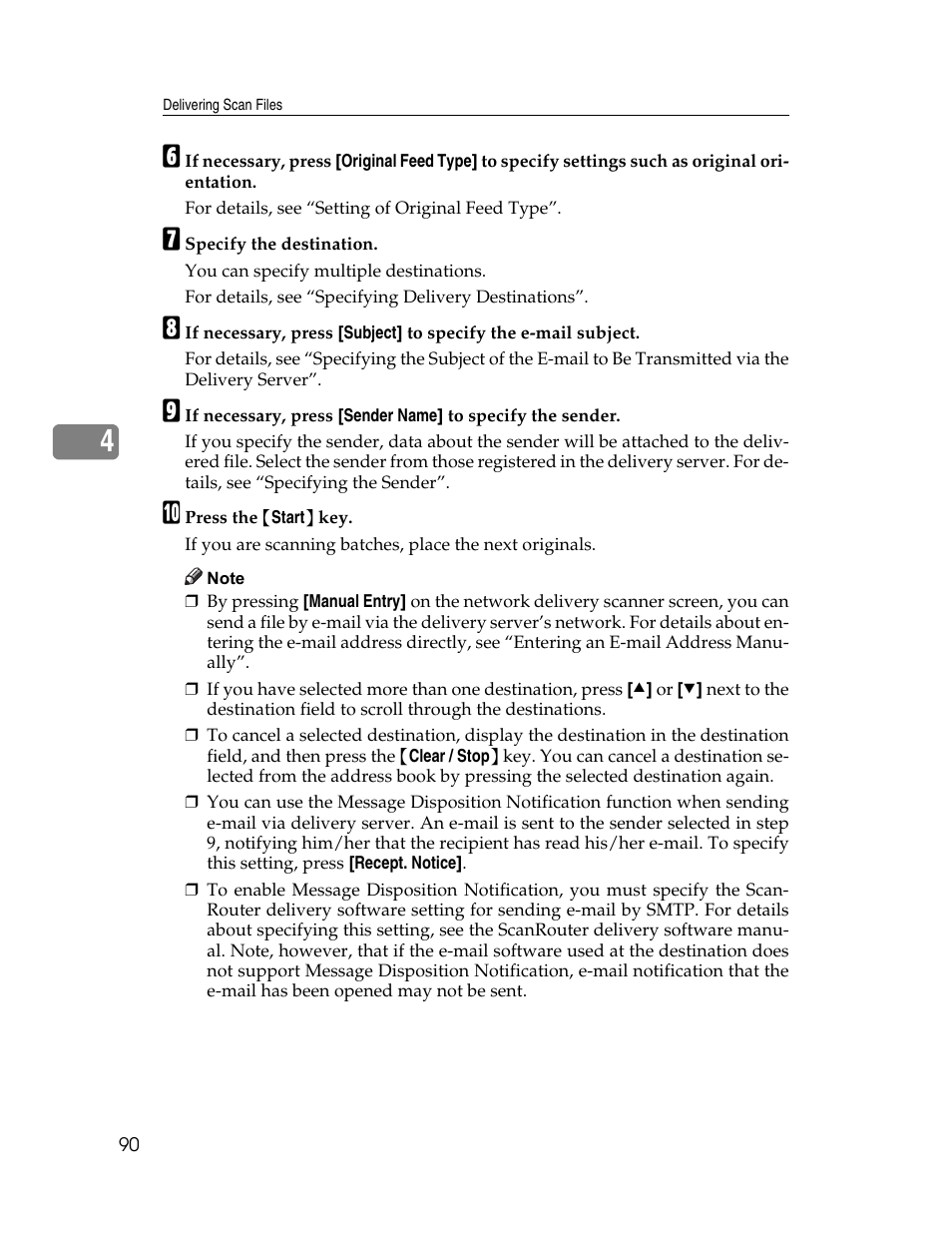 Ricoh Printer/Scanner Unit Type 8000 User Manual | Page 98 / 174