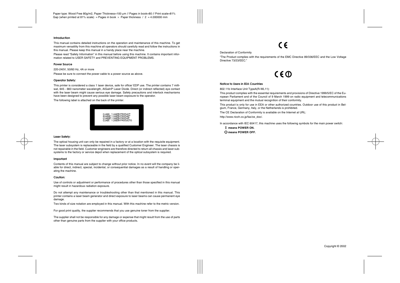 Ricoh CL3000DN User Manual | Page 2 / 84