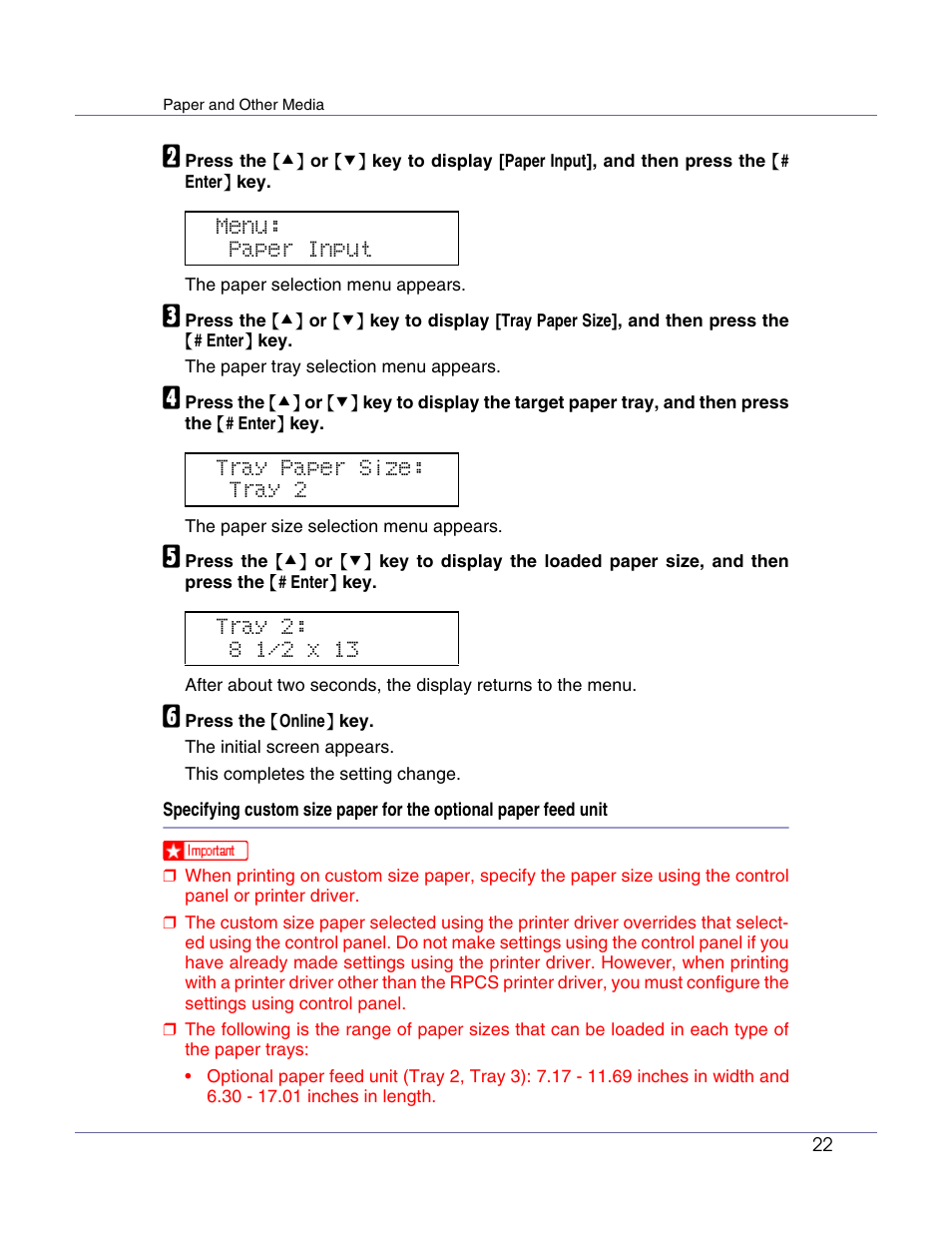 Ricoh Aficio AP610i User Manual | Page 22 / 117
