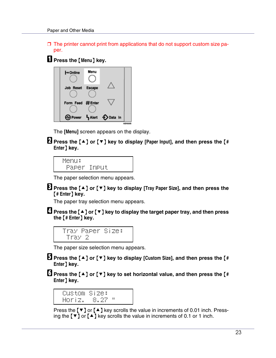 Ricoh Aficio AP610i User Manual | Page 23 / 117
