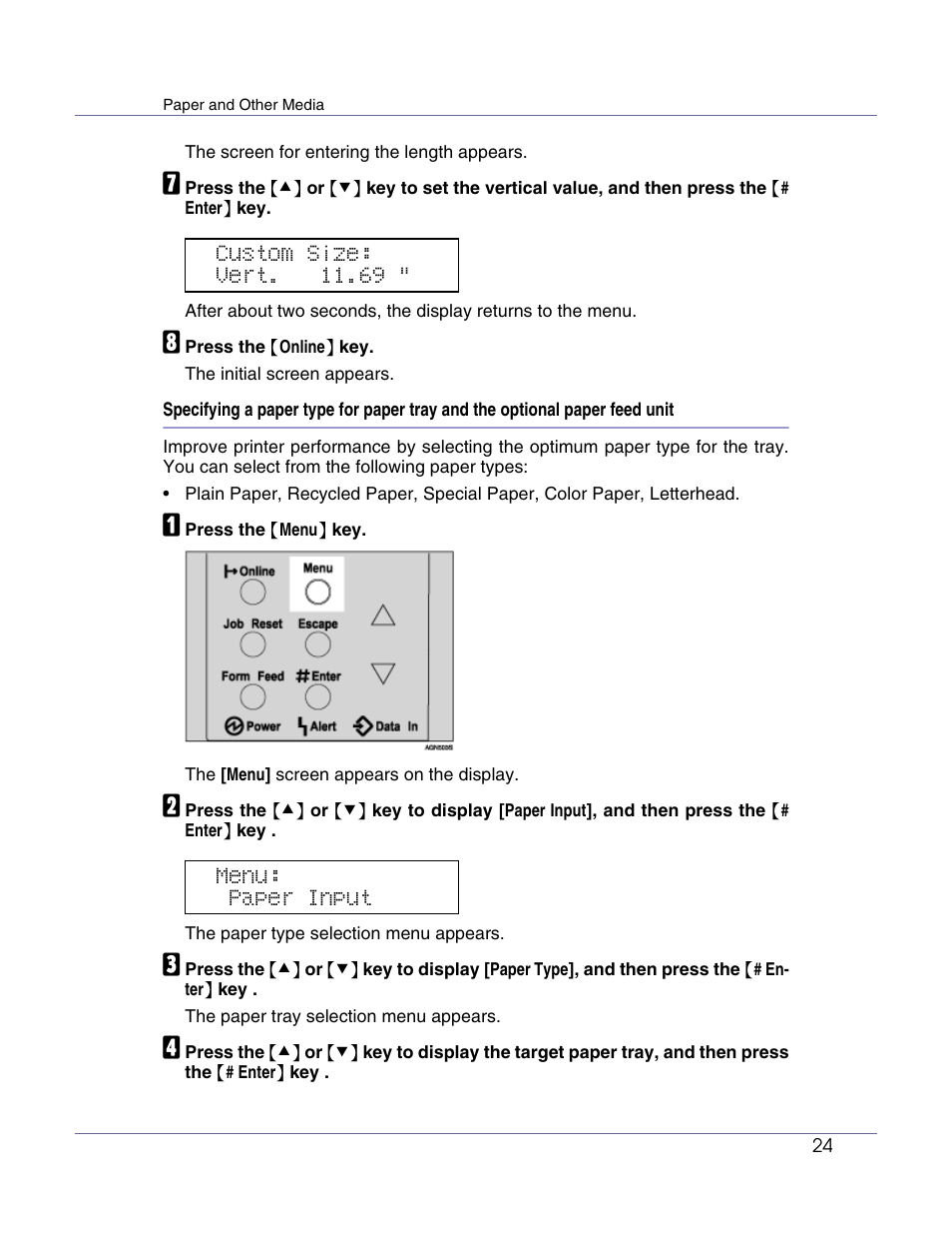 Ricoh Aficio AP610i User Manual | Page 24 / 117