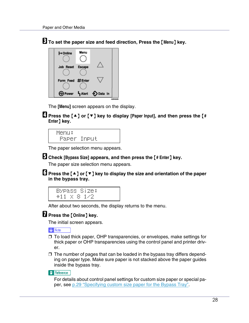 Ricoh Aficio AP610i User Manual | Page 28 / 117