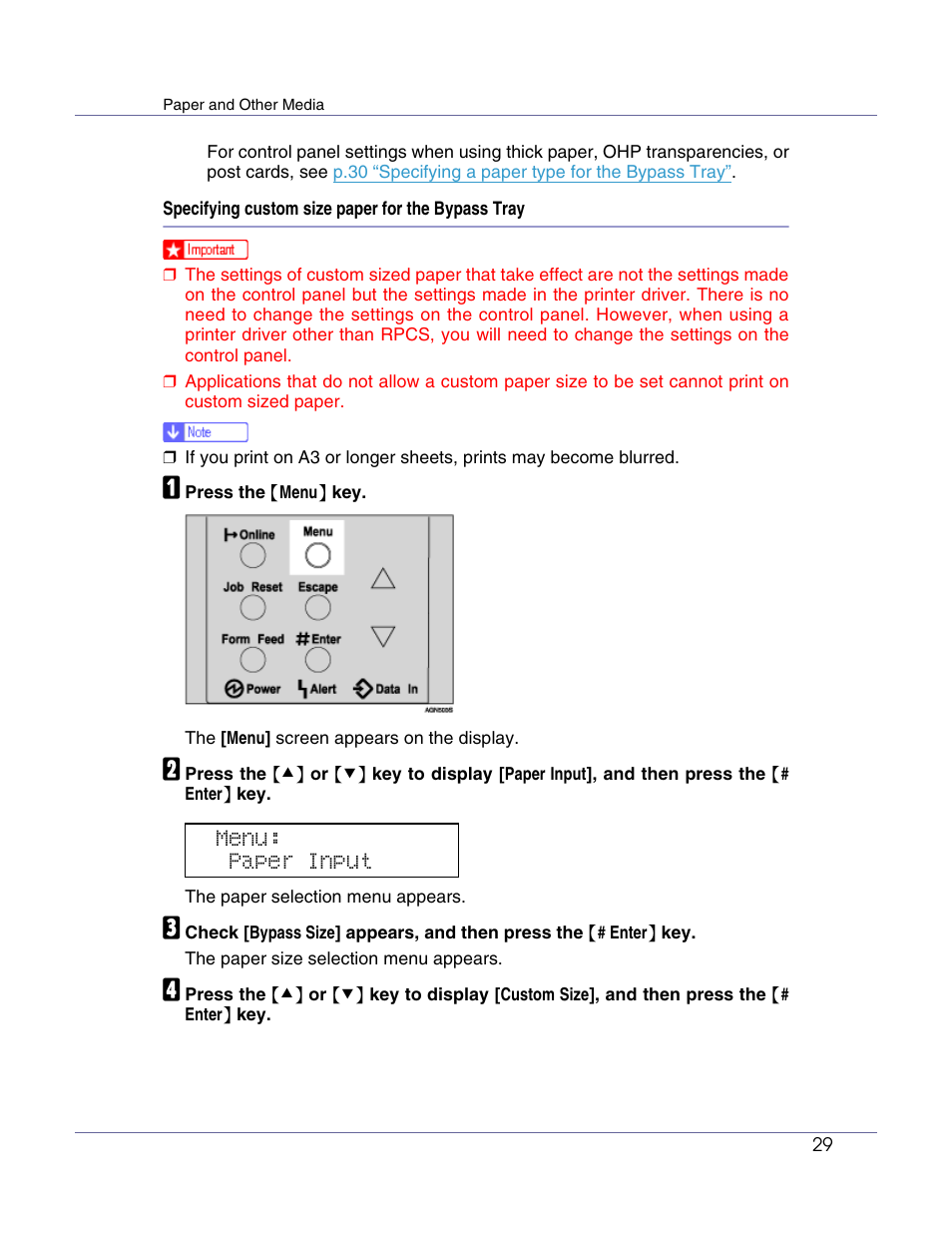 Ricoh Aficio AP610i User Manual | Page 29 / 117
