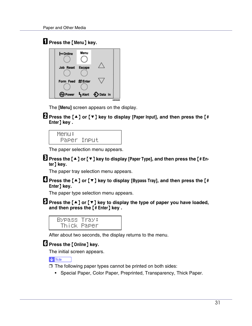 Ricoh Aficio AP610i User Manual | Page 31 / 117