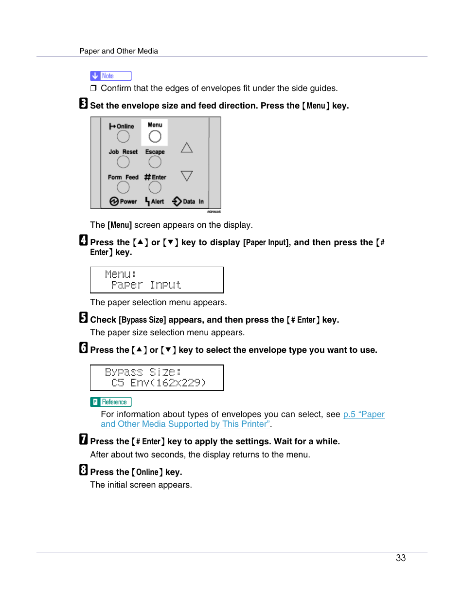 Ricoh Aficio AP610i User Manual | Page 33 / 117