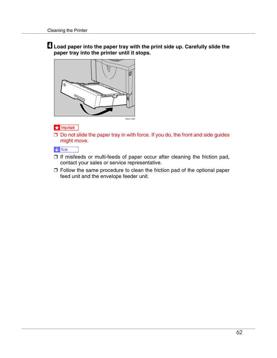 Ricoh Aficio AP610i User Manual | Page 62 / 117