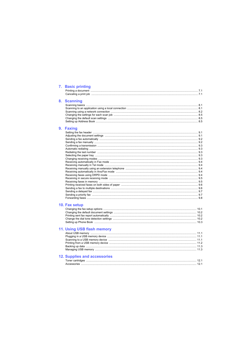 Ricoh Laser MFP Printer User Manual | Page 4 / 129