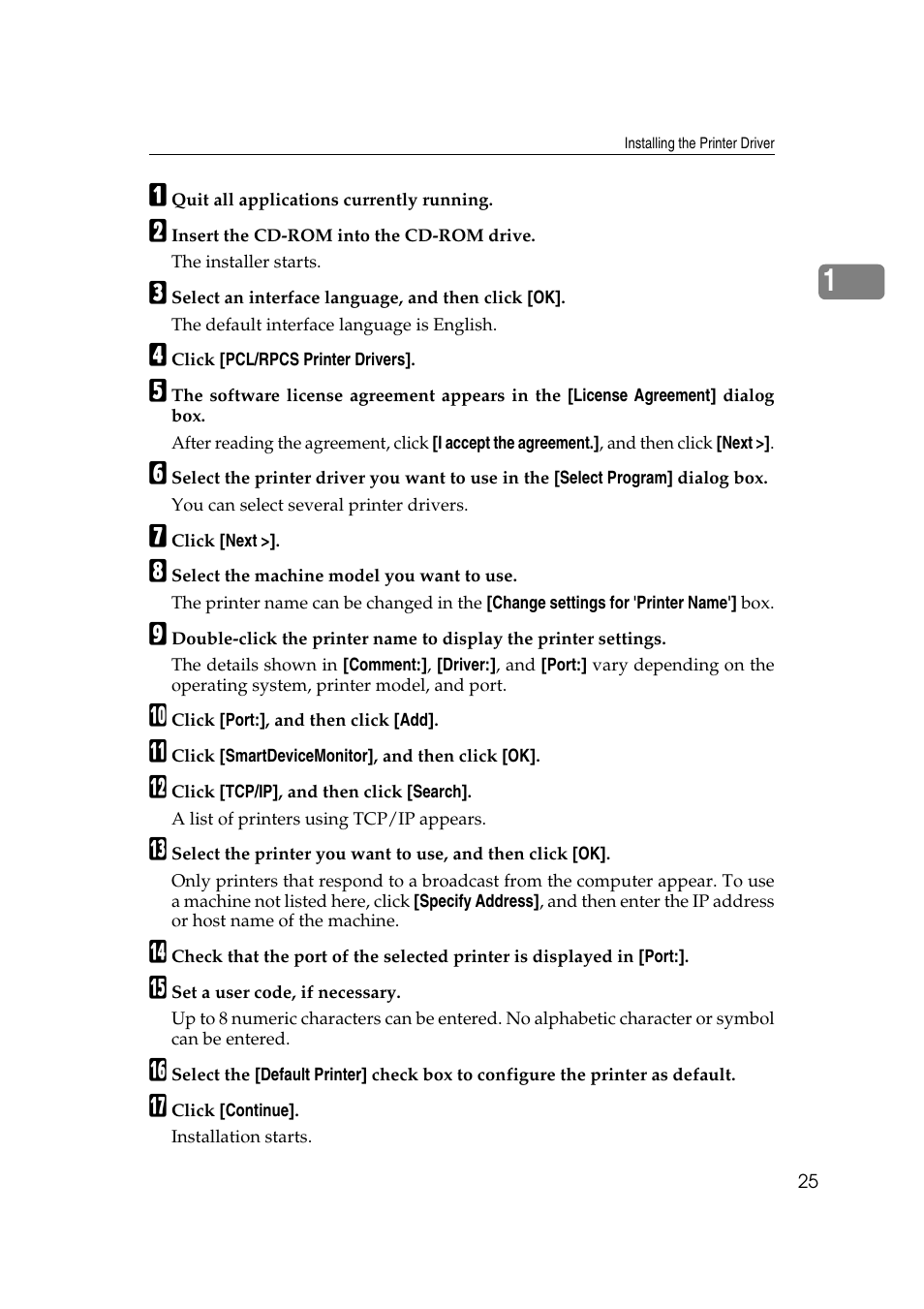 Ricoh Printer Reference User Manual | Page 33 / 162