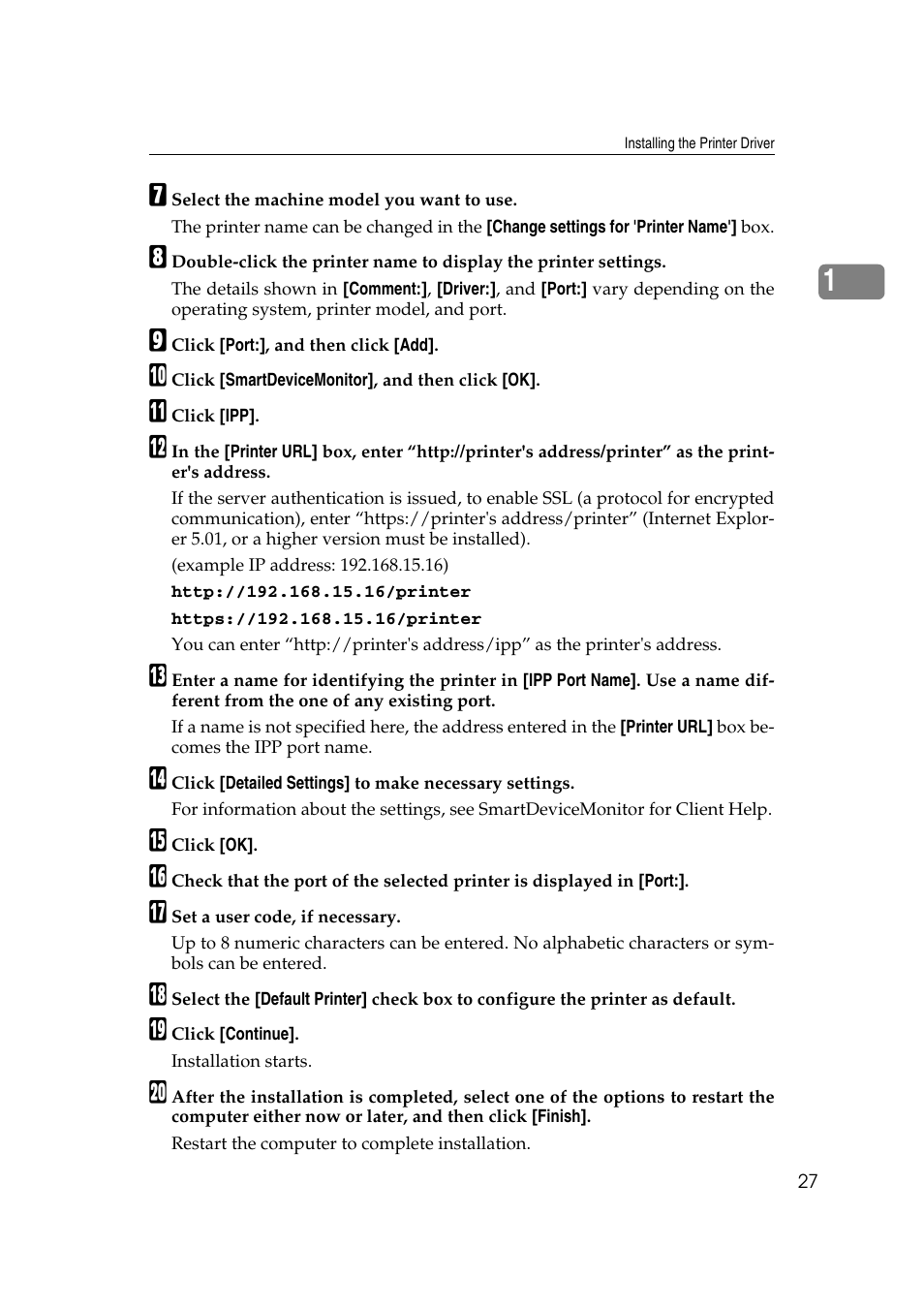 Ricoh Printer Reference User Manual | Page 35 / 162