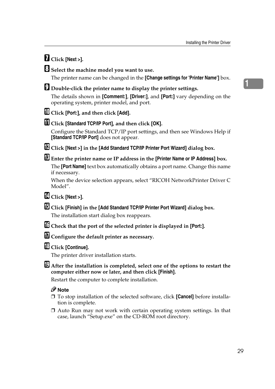 Ricoh Printer Reference User Manual | Page 37 / 162